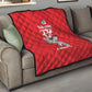 Tuskegee Red Tails Airmen Quilt 332nd Fighter Group - Red - African Pride