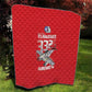 Tuskegee Red Tails Airmen Quilt 332nd Fighter Group - Red - African Pride