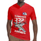 Tuskegee Red Tails Airmen Rugby Jersey 332nd Fighter Group - Red - African Pride