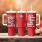 Tuskegee Red Tails Airmen Tumbler With Handle 332nd Fighter Group - Red - African Pride