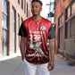 Tuskegee Red Tails Airmen Baseball Jersey 332nd Fighter Group - Black Red - African Pride