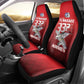 Tuskegee Red Tails Airmen Car Seat Cover 332nd Fighter Group - Black Red - African Pride