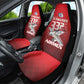 Tuskegee Red Tails Airmen Car Seat Cover 332nd Fighter Group - Black Red - African Pride