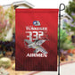 Tuskegee Red Tails Airmen Garden Flag 332nd Fighter Group - Black Red - African Pride