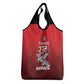 Tuskegee Red Tails Airmen Grocery Bag 332nd Fighter Group - Black Red - African Pride