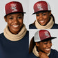 Tuskegee Red Tails Airmen Mesh Trucker Cap 332nd Fighter Group - Black Red - African Pride