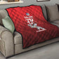 Tuskegee Red Tails Airmen Quilt 332nd Fighter Group - Black Red - African Pride