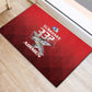 Tuskegee Red Tails Airmen Rubber Doormat 332nd Fighter Group - Black Red - African Pride