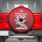 Tuskegee Red Tails Airmen Spare Tire Cover 332nd Fighter Group - Black Red - African Pride