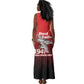 Tuskegee Red Tails Airmen Tank Maxi Dress 332nd Fighter Group - Black Red - African Pride