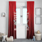 Tuskegee Red Tails Airmen Window Curtain 332nd Fighter Group - Black Red - African Pride