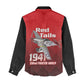 Tuskegee Red Tails Airmen Women Casual Shirt 332nd Fighter Group - Black Red - African Pride