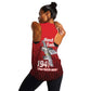 Tuskegee Red Tails Airmen Women Racerback Tank 332nd Fighter Group - Black Red - African Pride