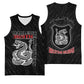 Harlem Hellfighters Basketball Jersey Harlem Rattlers - Don't Tread on Me - African Pride