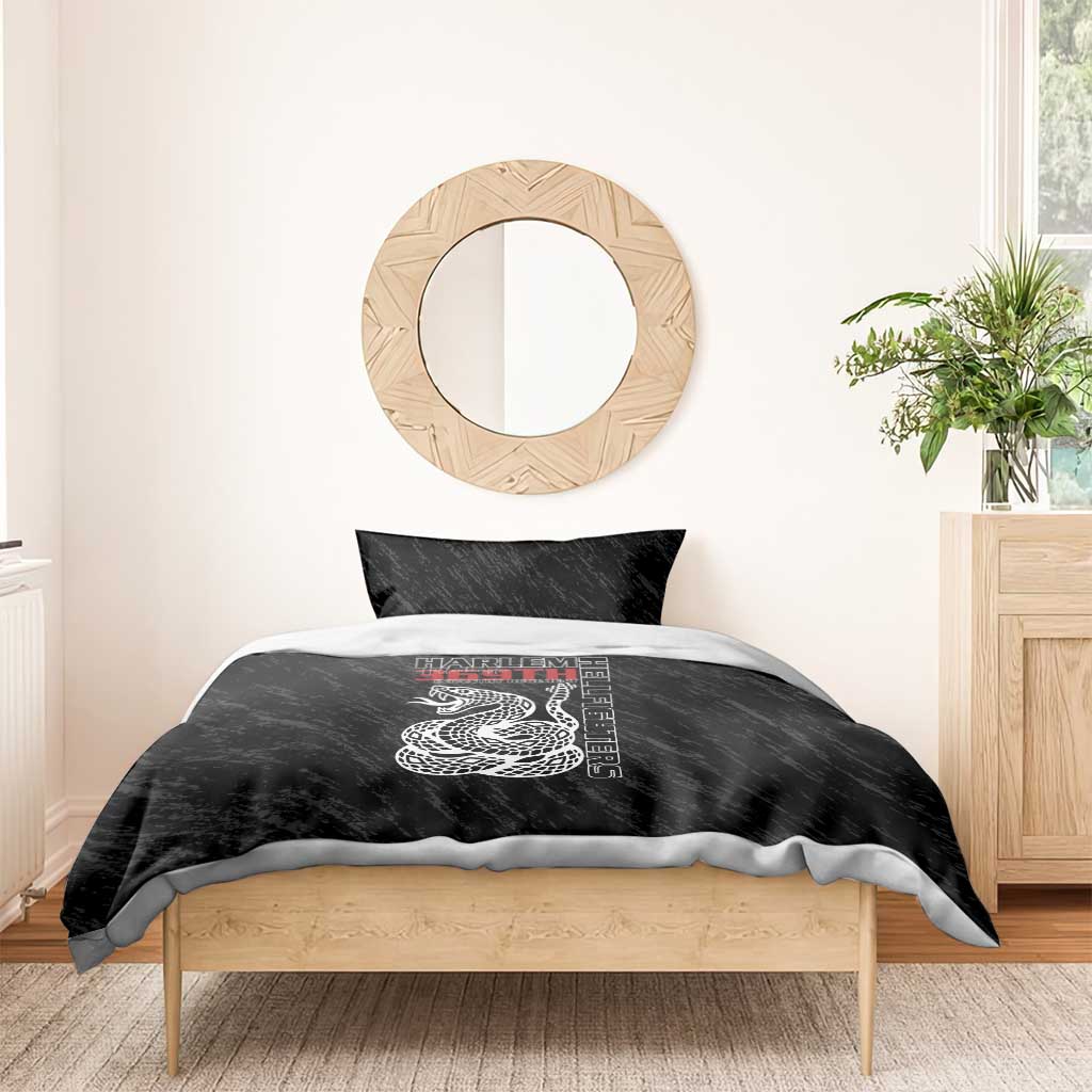 Harlem Hellfighters Bedding Set Harlem Rattlers - Don't Tread on Me - African Pride