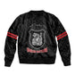 Harlem Hellfighters Bomber Jacket Harlem Rattlers - Don't Tread on Me - African Pride