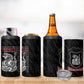 Harlem Hellfighters 4 in 1 Can Cooler Tumbler Harlem Rattlers - Don't Tread on Me - African Pride