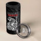 Harlem Hellfighters 4 in 1 Can Cooler Tumbler Harlem Rattlers - Don't Tread on Me - African Pride