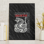 Harlem Hellfighters Canvas Wall Art Harlem Rattlers - Don't Tread on Me - African Pride