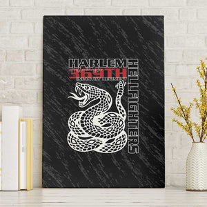 Harlem Hellfighters Canvas Wall Art Harlem Rattlers - Don't Tread on Me - African Pride