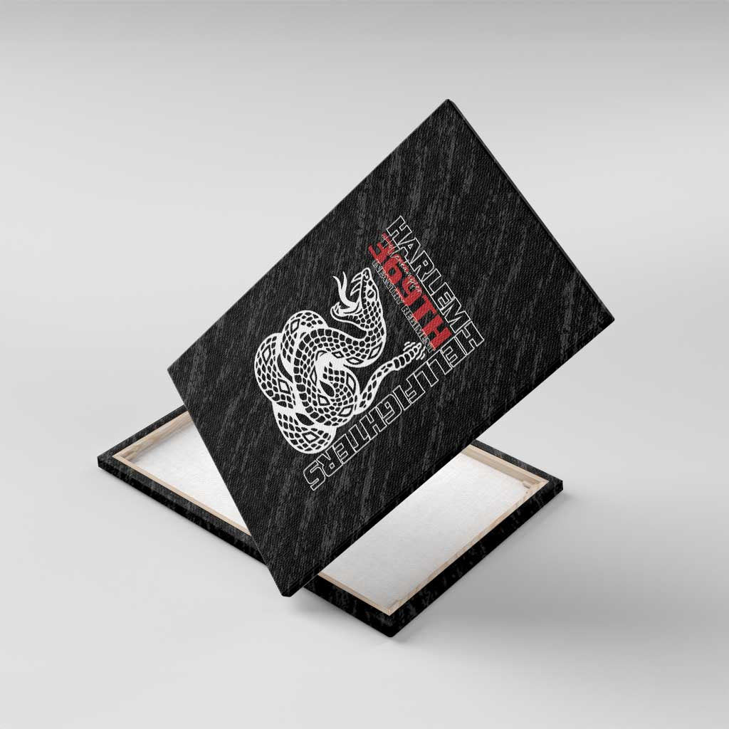 Harlem Hellfighters Canvas Wall Art Harlem Rattlers - Don't Tread on Me - African Pride