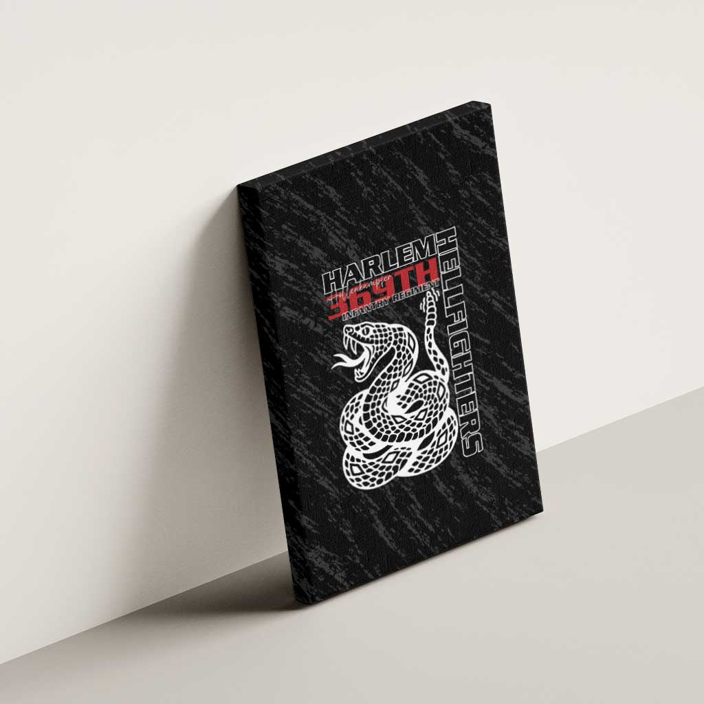 Harlem Hellfighters Canvas Wall Art Harlem Rattlers - Don't Tread on Me - African Pride