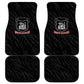Harlem Hellfighters Car Mats Harlem Rattlers - Don't Tread on Me - African Pride