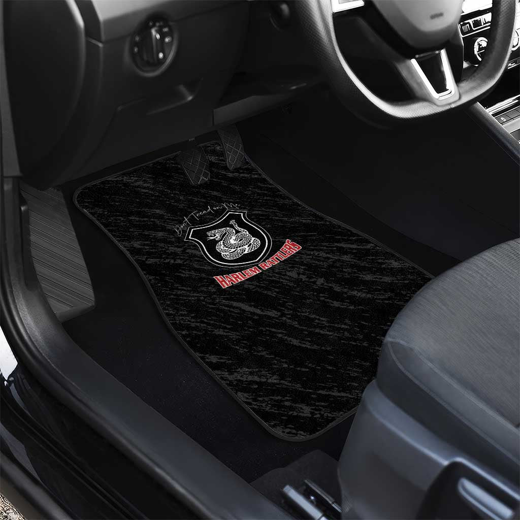 Harlem Hellfighters Car Mats Harlem Rattlers - Don't Tread on Me - African Pride