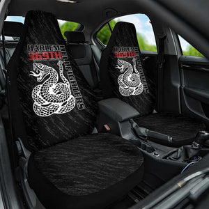 Harlem Hellfighters Car Seat Cover Harlem Rattlers - Don't Tread on Me - African Pride