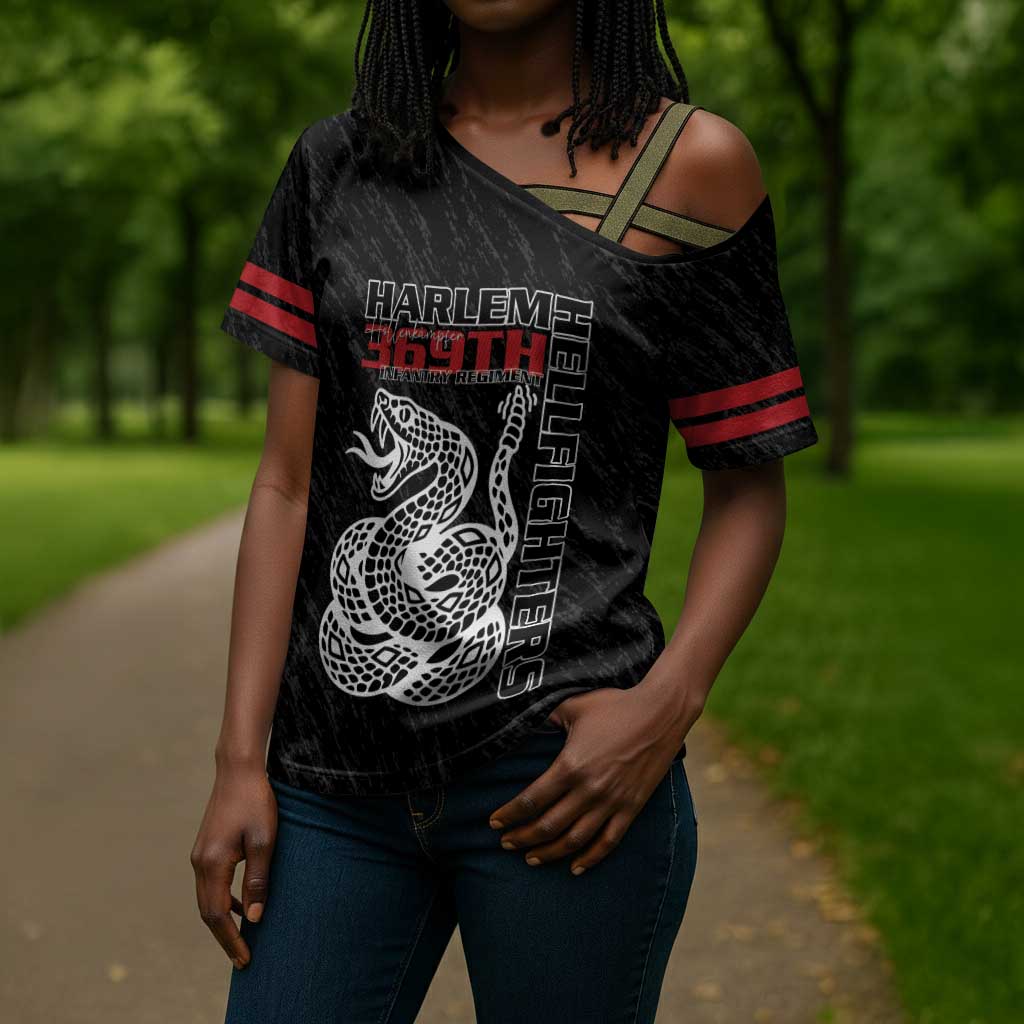 Harlem Hellfighters Cross Shoulder Shirt 369th Infantry Regiment