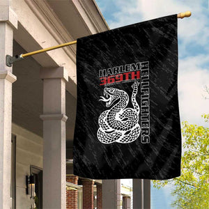 Harlem Hellfighters Garden Flag Harlem Rattlers - Don't Tread on Me - African Pride