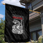 Harlem Hellfighters Garden Flag Harlem Rattlers - Don't Tread on Me - African Pride