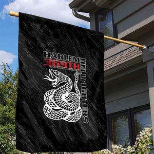 Harlem Hellfighters Garden Flag Harlem Rattlers - Don't Tread on Me - African Pride