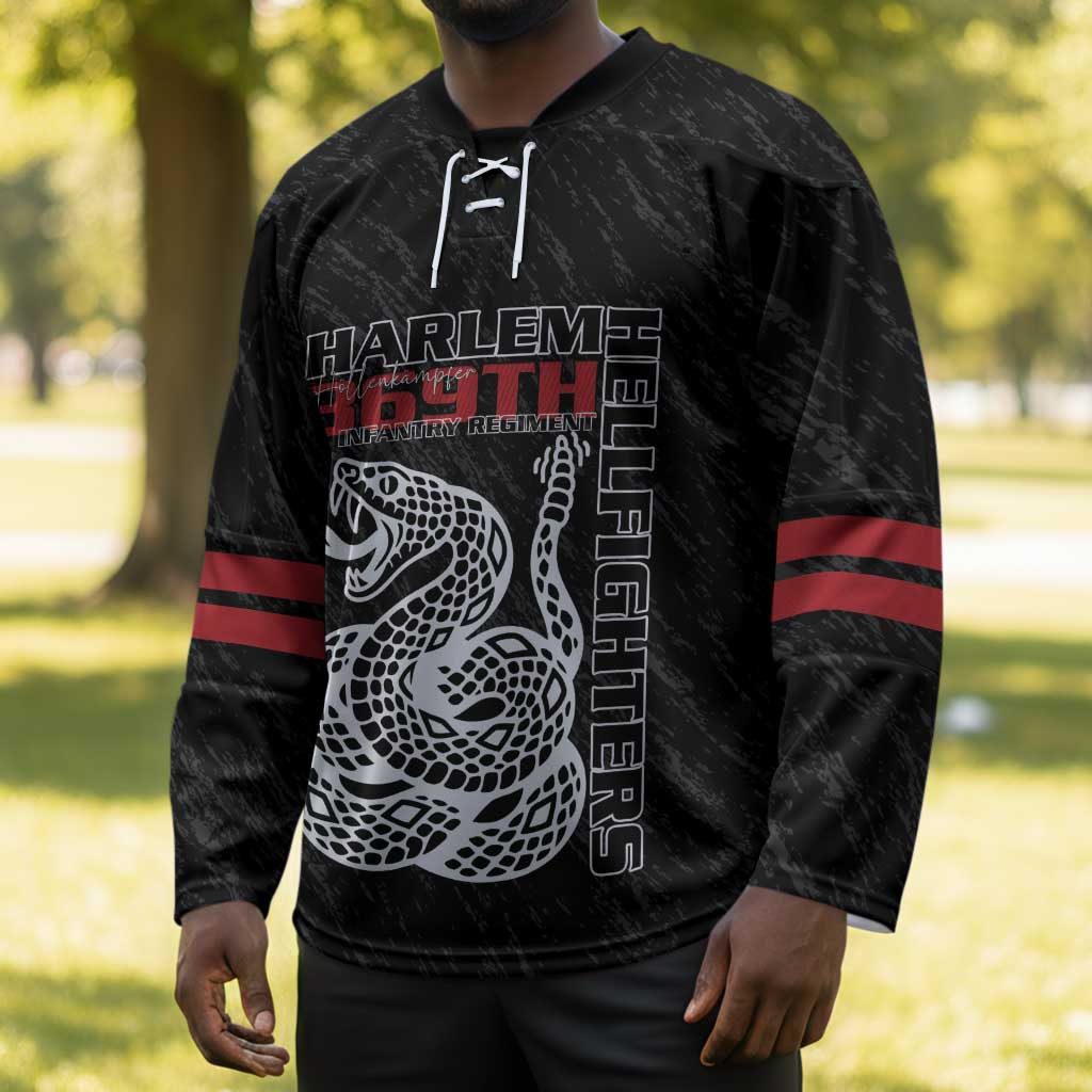 Harlem Hellfighters Hockey Jersey 369th Infantry Regiment
