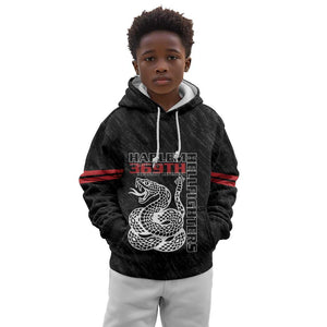 Harlem Hellfighters Kid Hoodie Harlem Rattlers - Don't Tread on Me - African Pride