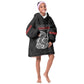 Harlem Hellfighters Kid Wearable Blanket Hoodie Harlem Rattlers - Don't Tread on Me - African Pride