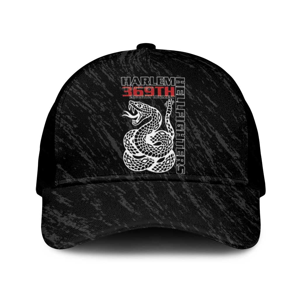 Harlem Hellfighters Mesh Trucker Cap Harlem Rattlers - Don't Tread on Me - African Pride