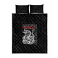 Harlem Hellfighters Quilt Bed Set Harlem Rattlers - Don't Tread on Me - African Pride