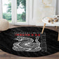 Harlem Hellfighters Round Carpet Harlem Rattlers - Don't Tread on Me - African Pride