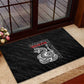Harlem Hellfighters Rubber Doormat Harlem Rattlers - Don't Tread on Me - African Pride