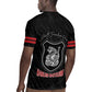 Harlem Hellfighters Rugby Jersey Harlem Rattlers - Don't Tread on Me - African Pride
