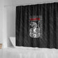 Harlem Hellfighters Shower Curtain Harlem Rattlers - Don't Tread on Me - African Pride