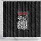 Harlem Hellfighters Shower Curtain Harlem Rattlers - Don't Tread on Me - African Pride