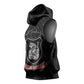 Harlem Hellfighters Sleeveless Hoodie Harlem Rattlers - Don't Tread on Me - African Pride