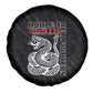 Harlem Hellfighters Spare Tire Cover Harlem Rattlers - Don't Tread on Me - African Pride