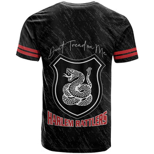Harlem Hellfighters T shirt Harlem Rattlers - Don't Tread on Me - African Pride
