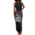Harlem Hellfighters Tank Maxi Dress Harlem Rattlers - Don't Tread on Me - African Pride