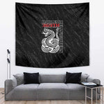 Harlem Hellfighters Tapestry Harlem Rattlers - Don't Tread on Me - African Pride