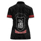 Harlem Hellfighters Women Polo Shirt Harlem Rattlers - Don't Tread on Me - African Pride