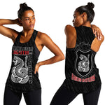 Harlem Hellfighters Women Racerback Tank Harlem Rattlers - Don't Tread on Me - African Pride